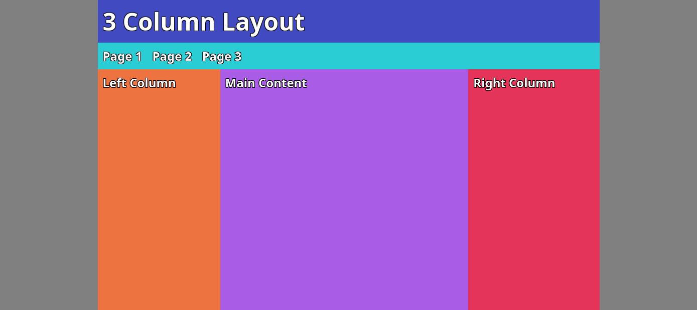 Flexbox layout