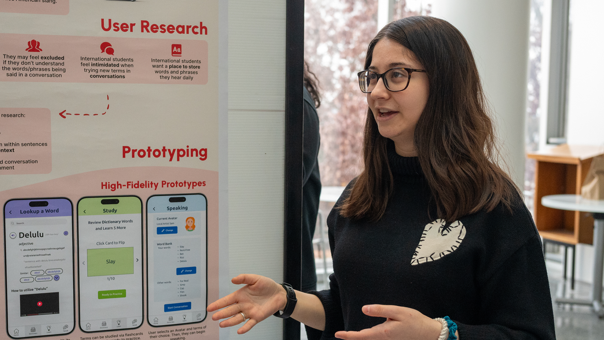 Human-Computer Interaction Design poster session showcases students ...
