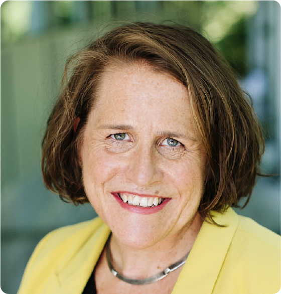 A color portrait of a woman.