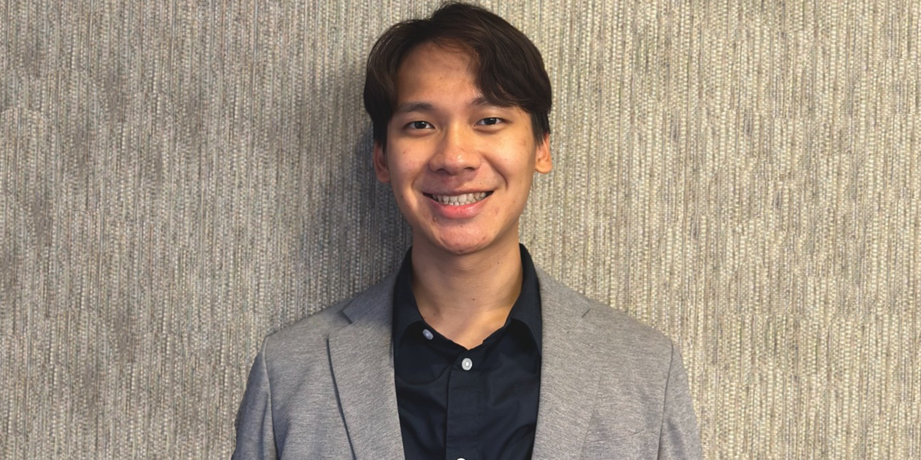 Portrait of Hans Sung, MPS ‘24.