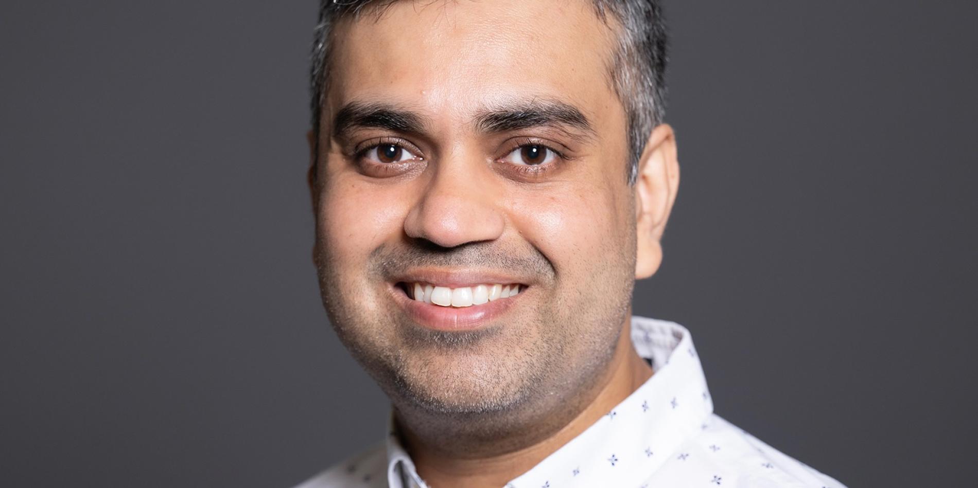 Color portrait of Aditya Vashistha