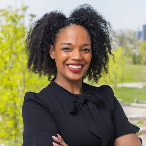 Color portrait of Angelique Taylor