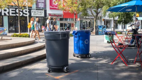 ‘Trashbots’ help Brooklynites clean up, connect
