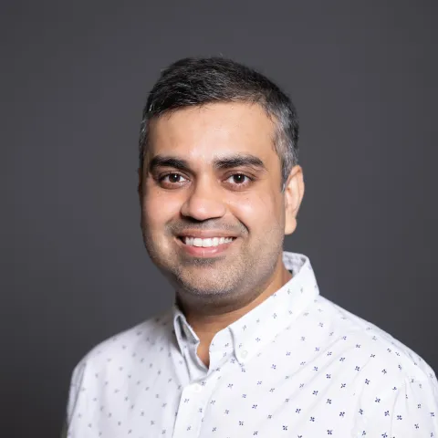 Color portrait of Aditya Vashistha