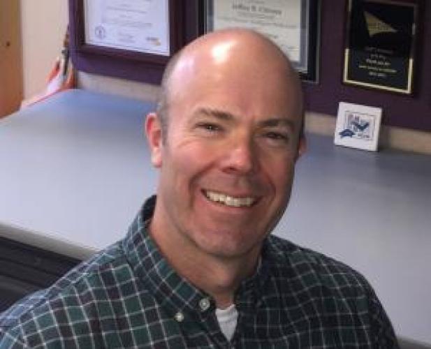 Color portrait of Jeff Christen