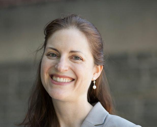 Color portrait of Rebeca Slayton